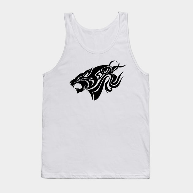 Tribal tiger Tank Top by Smriti_artwork